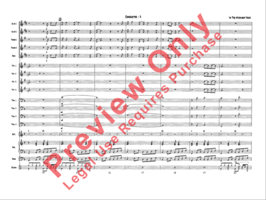 In the Midnight Hour Jazz Ensemble scores gallery preview page 5