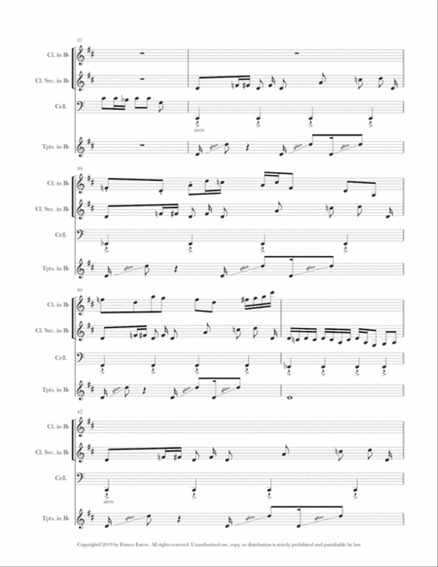 The Hunt Chamber Orchestra scores gallery preview page 6