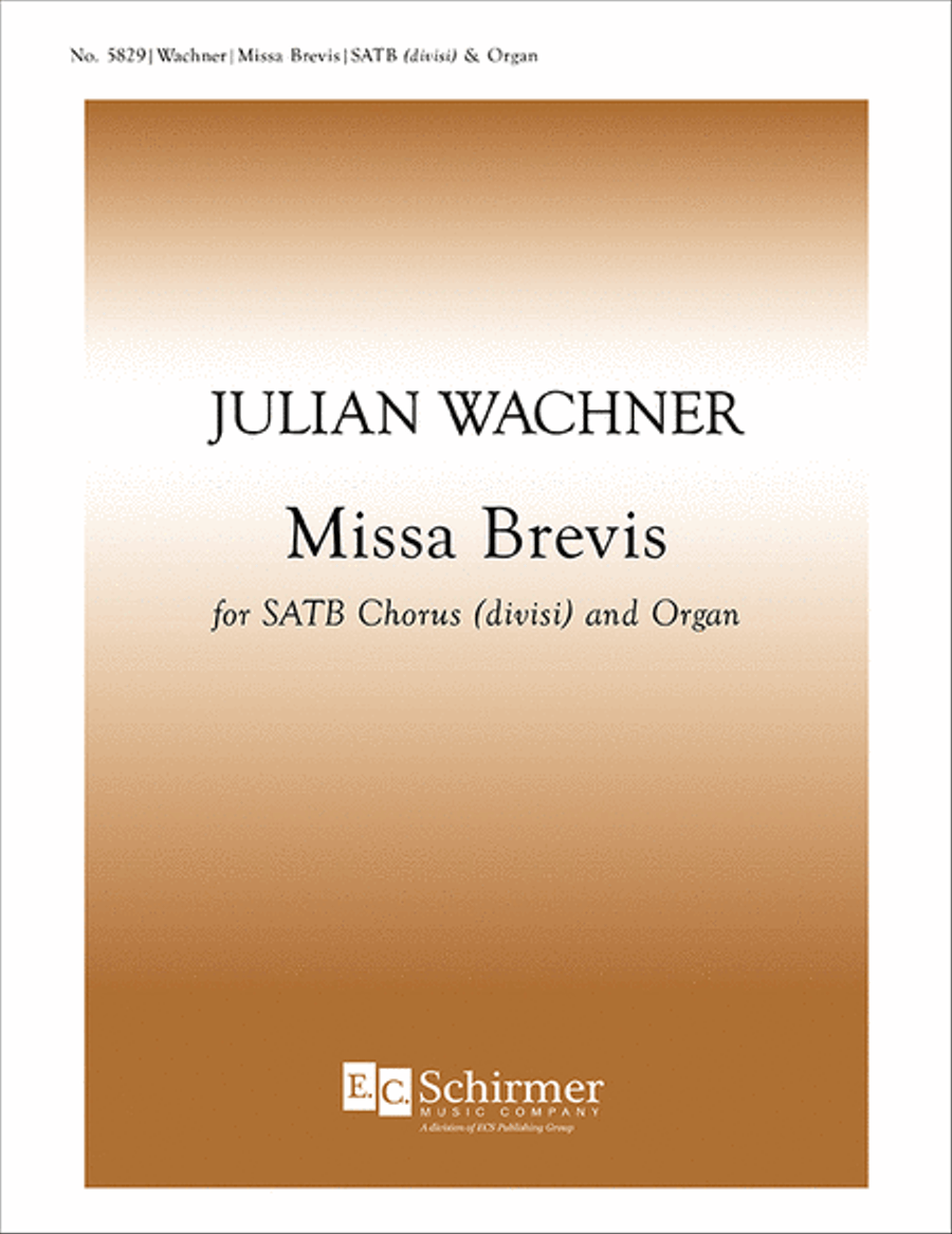 Missa Brevis 4-Part scores gallery preview page 1