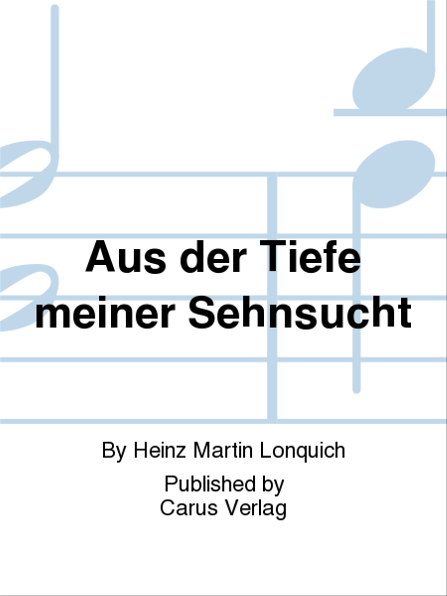 Aus der Tiefe meiner Sehnsucht 4-Part scores gallery preview page 1