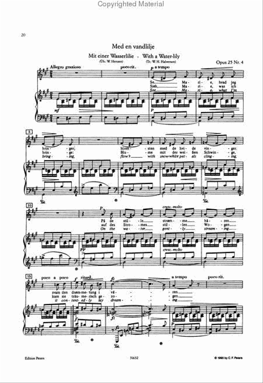 Centenary Song Album (Medium Voice) [incl. CD] Medium Voice scores gallery preview page 4