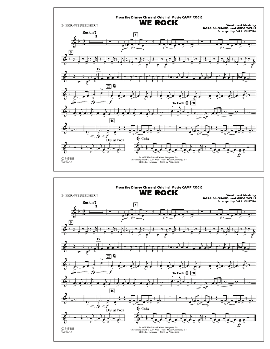 We Rock (from Disney's 