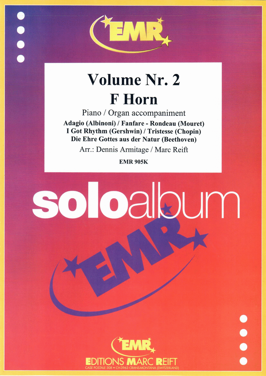 Solo Album Volume 02 Horn scores gallery preview page 1