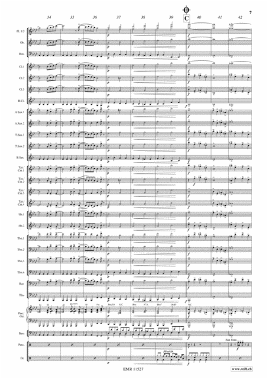MacGyver Theme Concert Band scores gallery preview page 8