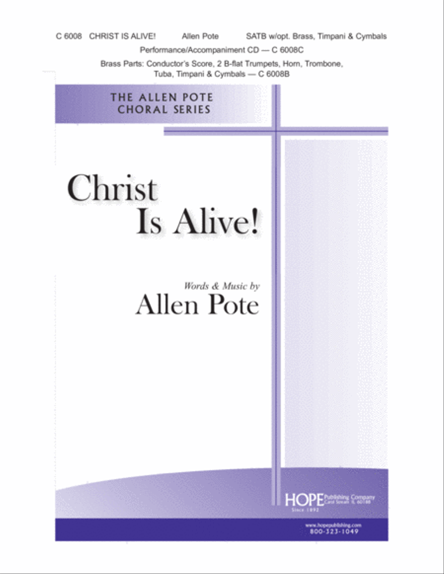 Christ Is Alive! Choir scores gallery preview page 1