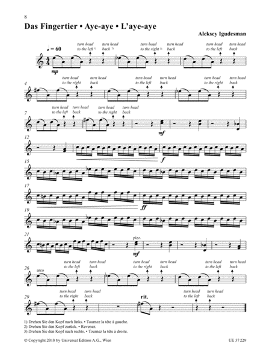 Funny Animals Funny Animals Chamber Music scores gallery preview page 6