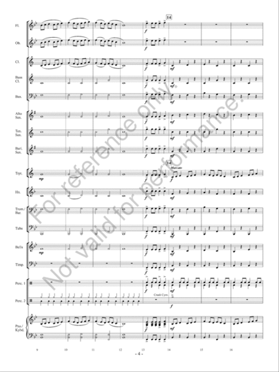 Dynamo Concert Band scores gallery preview page 5