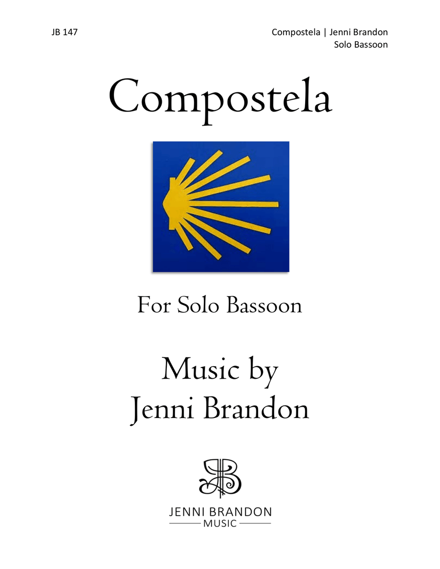 Compostela for solo bassoon Bassoon Solo scores gallery preview page 1