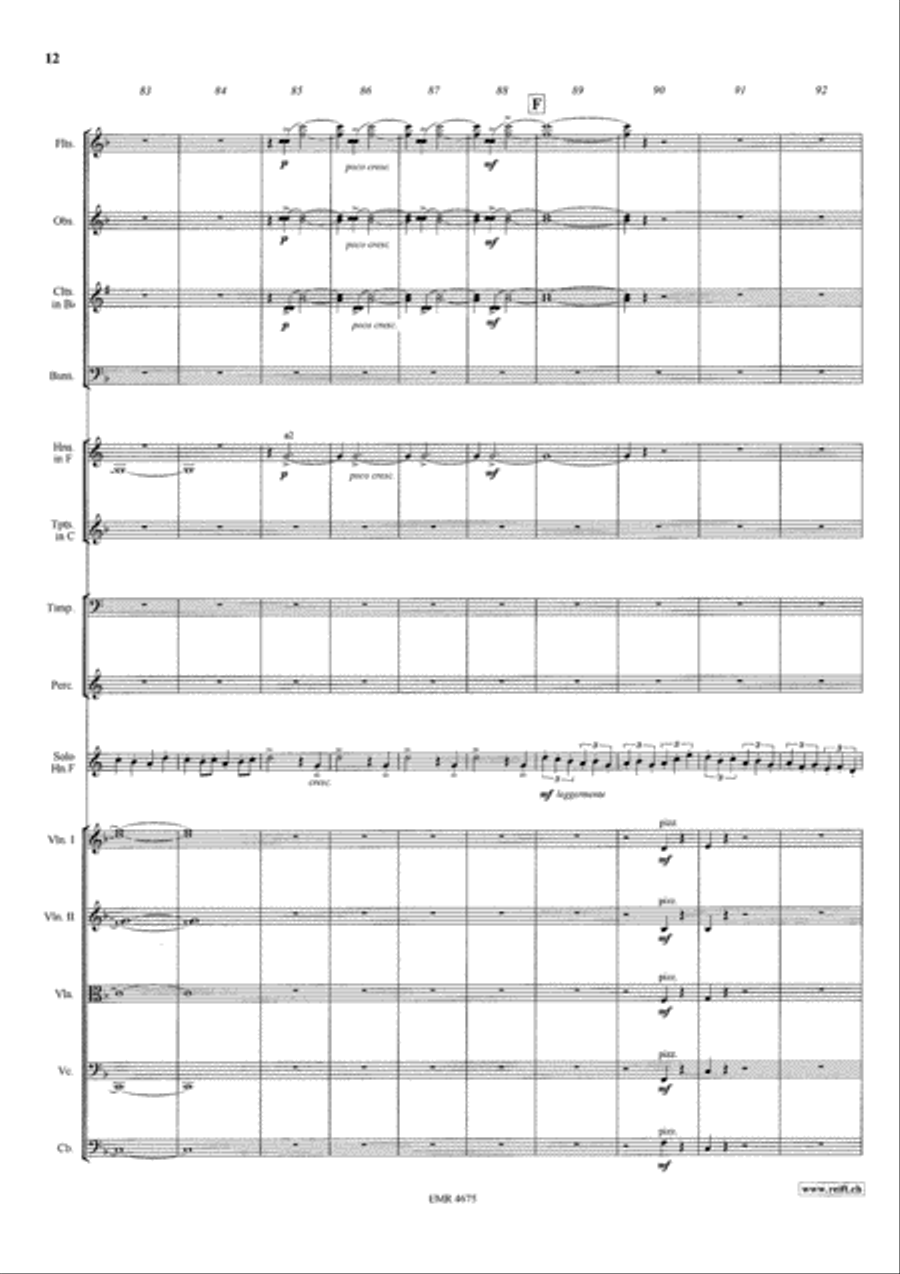 Villanelle Orchestra scores gallery preview page 13