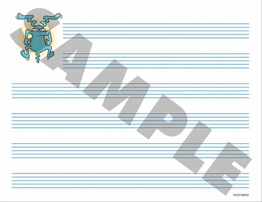 John Thompson's Easiest Piano Course - Music Staff Paper Piano Method scores gallery preview page 3