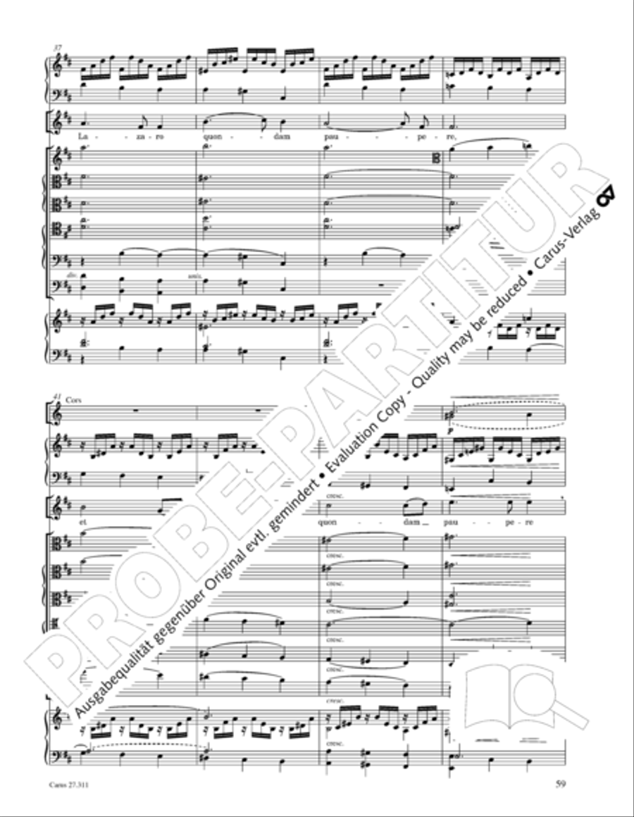 Requiem - church version (Requiem. Fassung mit kleinem Orchester) 4-Part scores gallery preview page 75