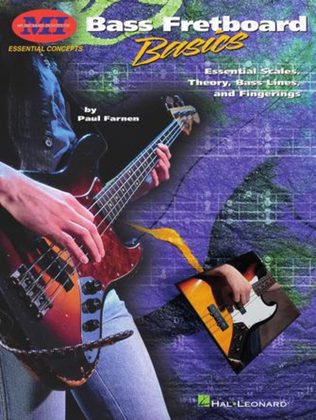 Book cover for Bass Fretboard Basics