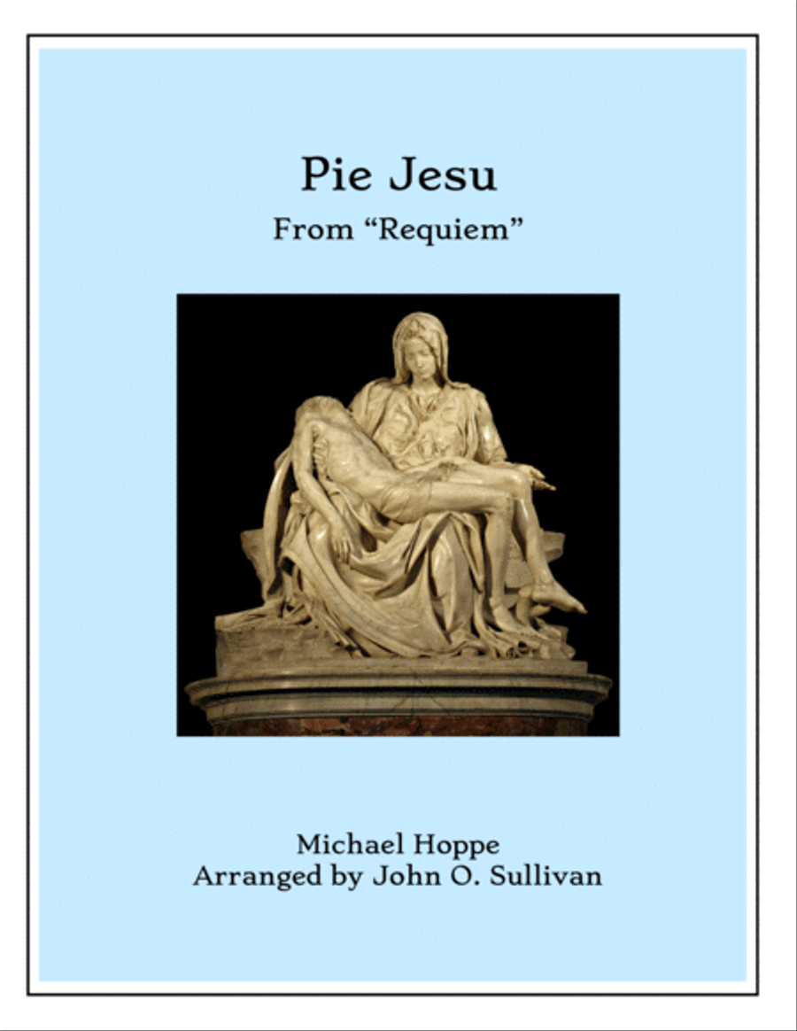 Pie Jesu (from Requiem) 4-Part scores gallery preview page 1