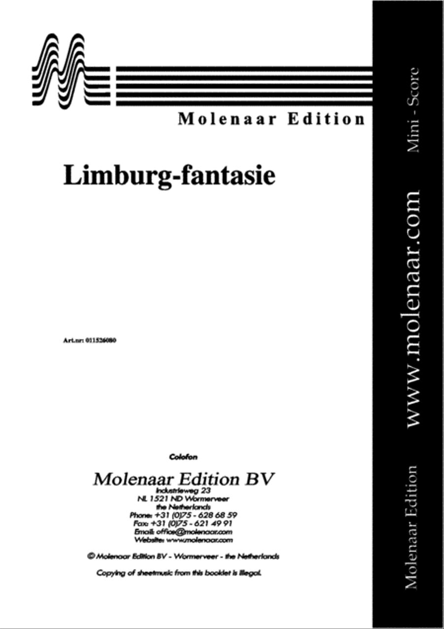 Limburg Fantasie Concert Band scores gallery preview page 2