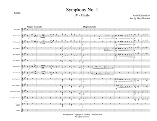 Mvt IV - Finale from Symphony No. 1