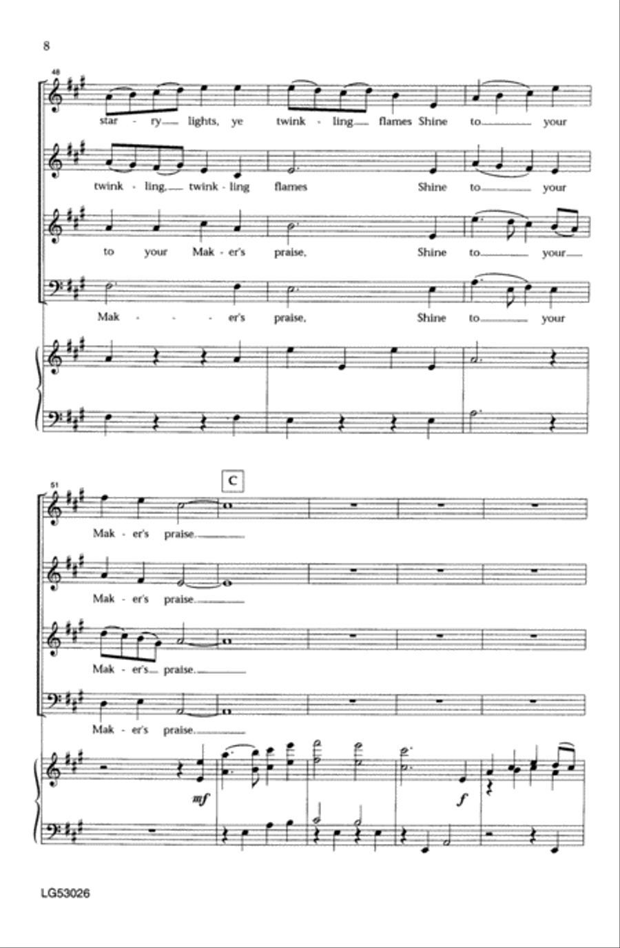 And Sing Eternally (New England Hymnody) (I. Creation - Zion's Hill - A Musical Concert) Choir scores gallery preview page 6