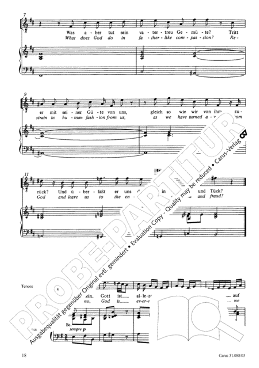 See now, as fishermen I will send you (Siehe, ich will viel Fischer aussenden) 4-Part scores gallery preview page 19