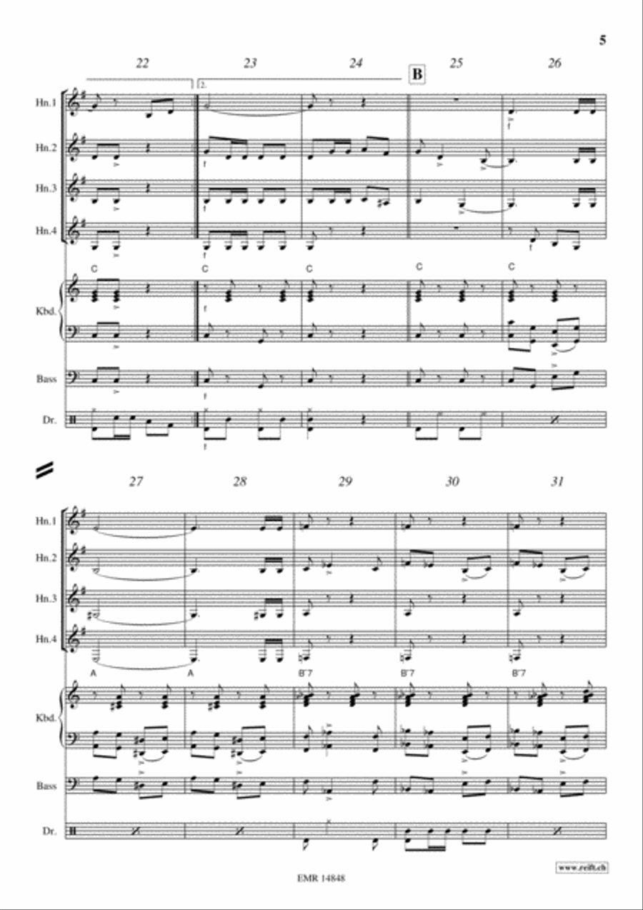 Franky And Johnny Horn scores gallery preview page 5