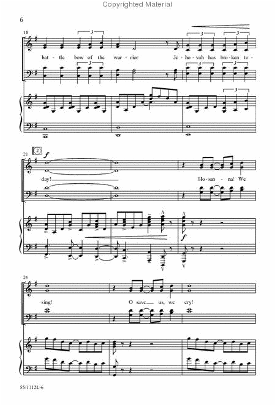<br>Sheet music extract