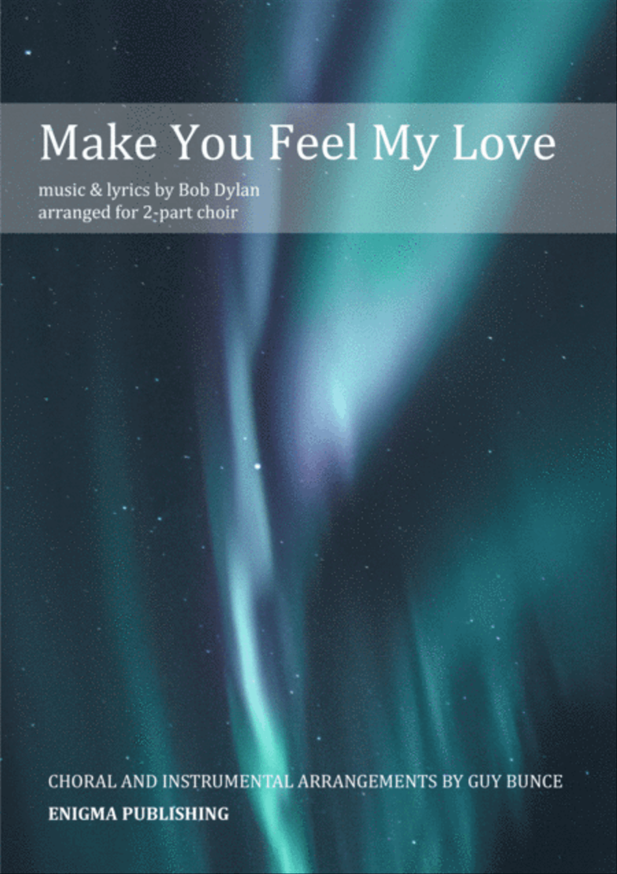 Make You Feel My Love 4-Part scores gallery preview page 1