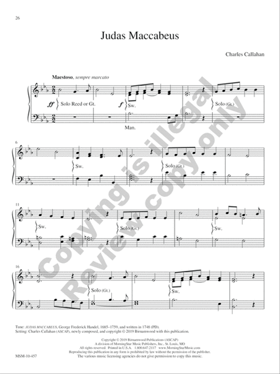 Be Joyful! Organ scores gallery preview page 11