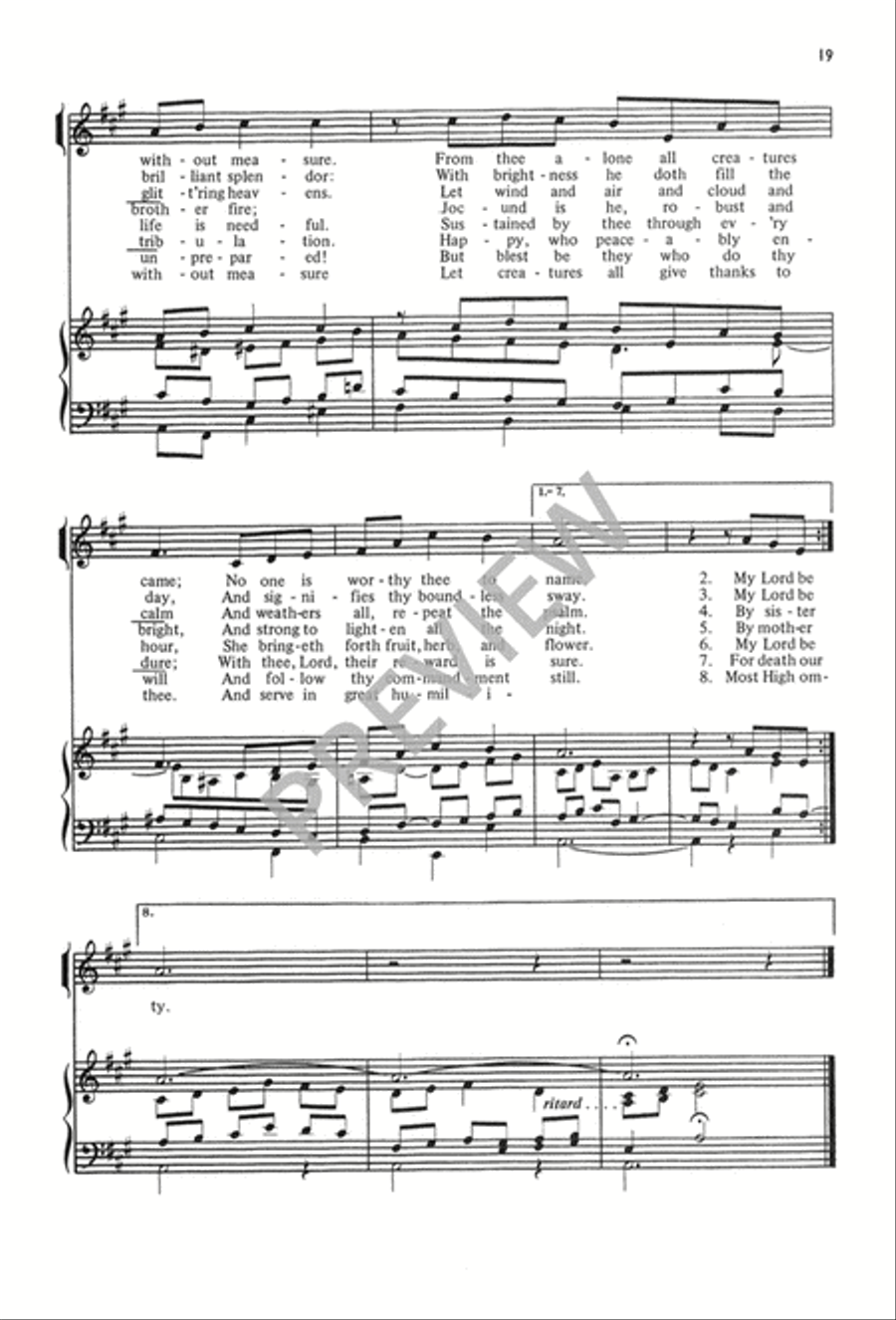 The Calvin Hampton Hymnary 4-Part scores gallery preview page 23