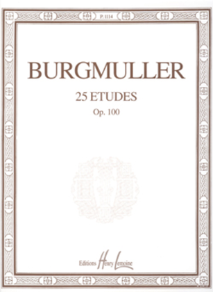 Book cover for Etudes (25) Op. 100