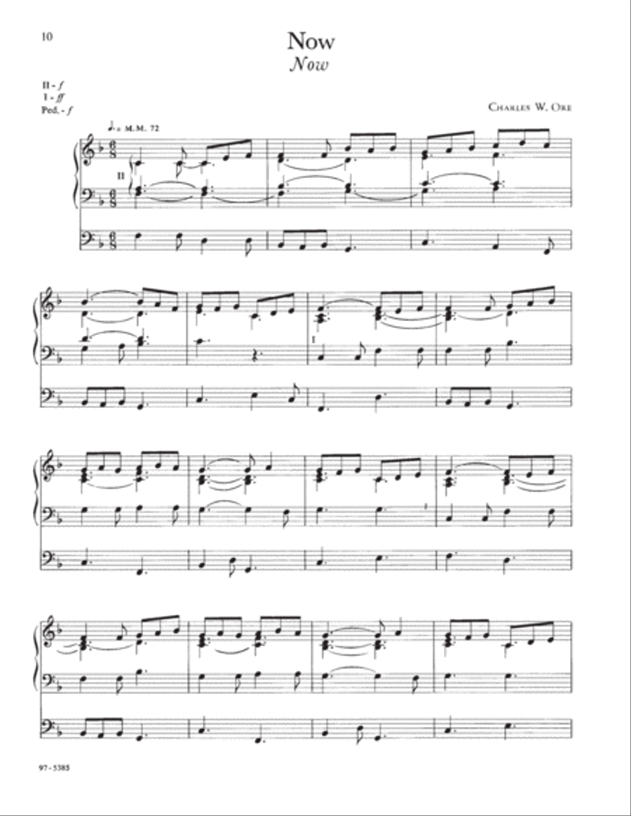 Eleven Compositions for Organ, Set II Organ scores gallery preview page 5