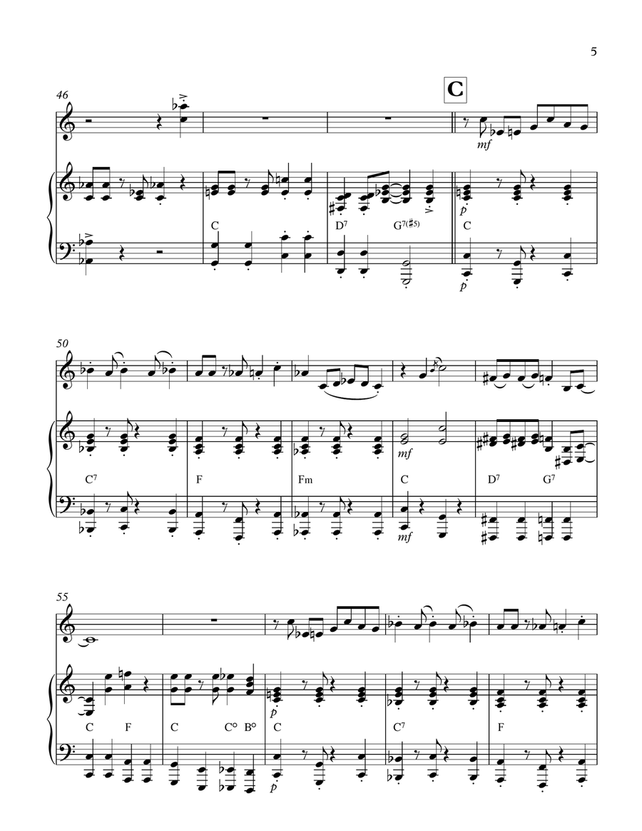 The Flapper;s Ball: Violin & Piano Violin Solo scores gallery preview page 5