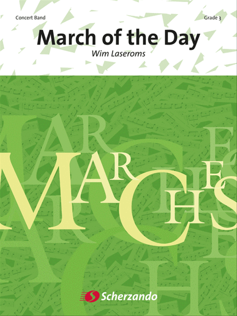 March of the Day Concert Band scores gallery preview page 1