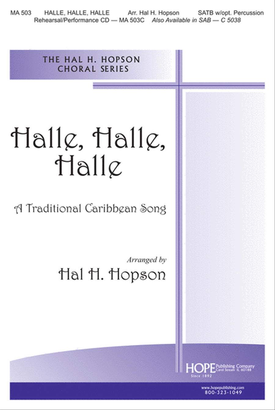 Halle, Halle, Halle 4-Part scores gallery preview page 1