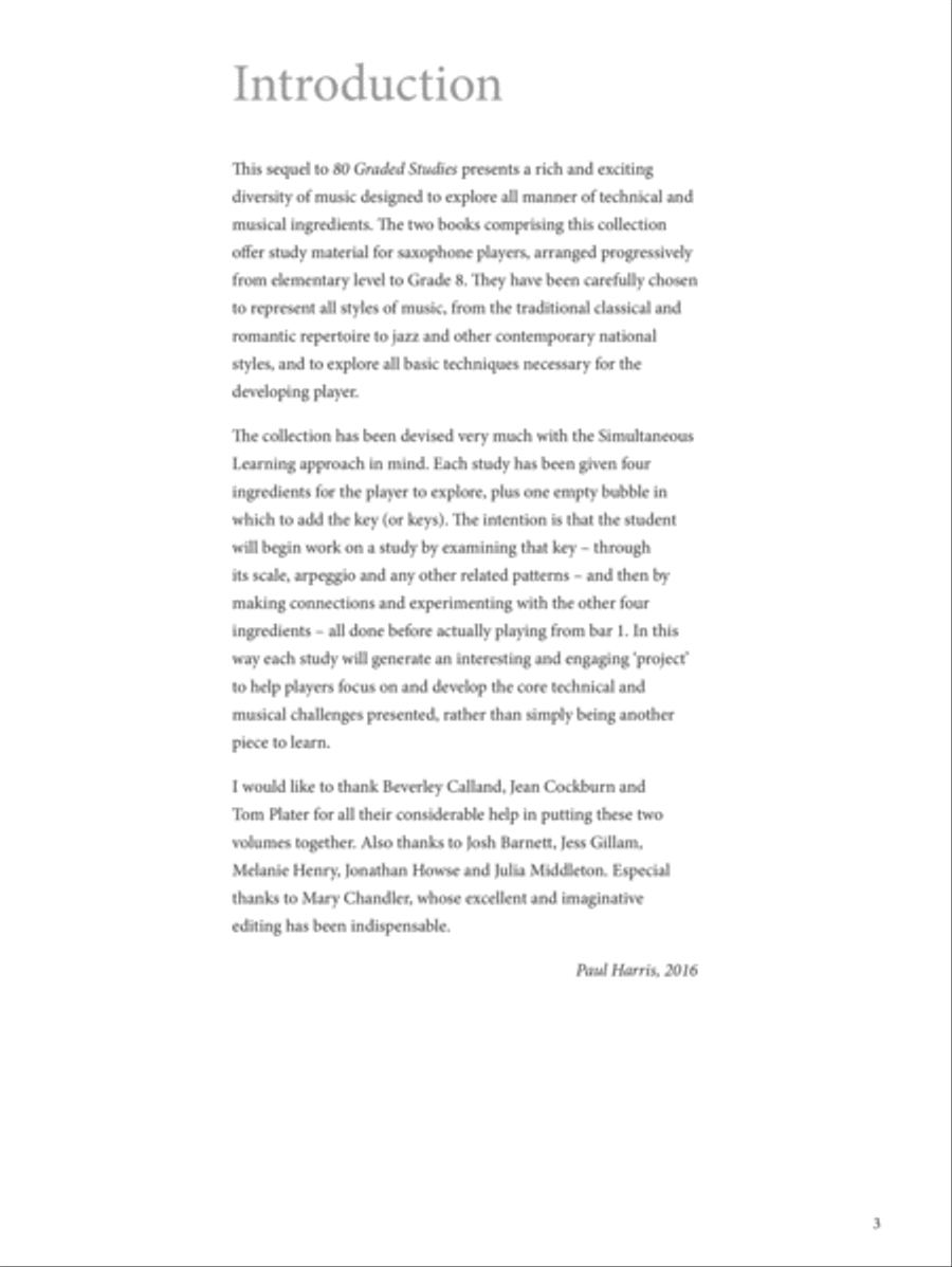 More Graded Studies for Saxophone, Book 1 Saxophone scores gallery preview page 2