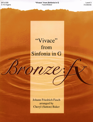 Vivace from Sinfonia in G