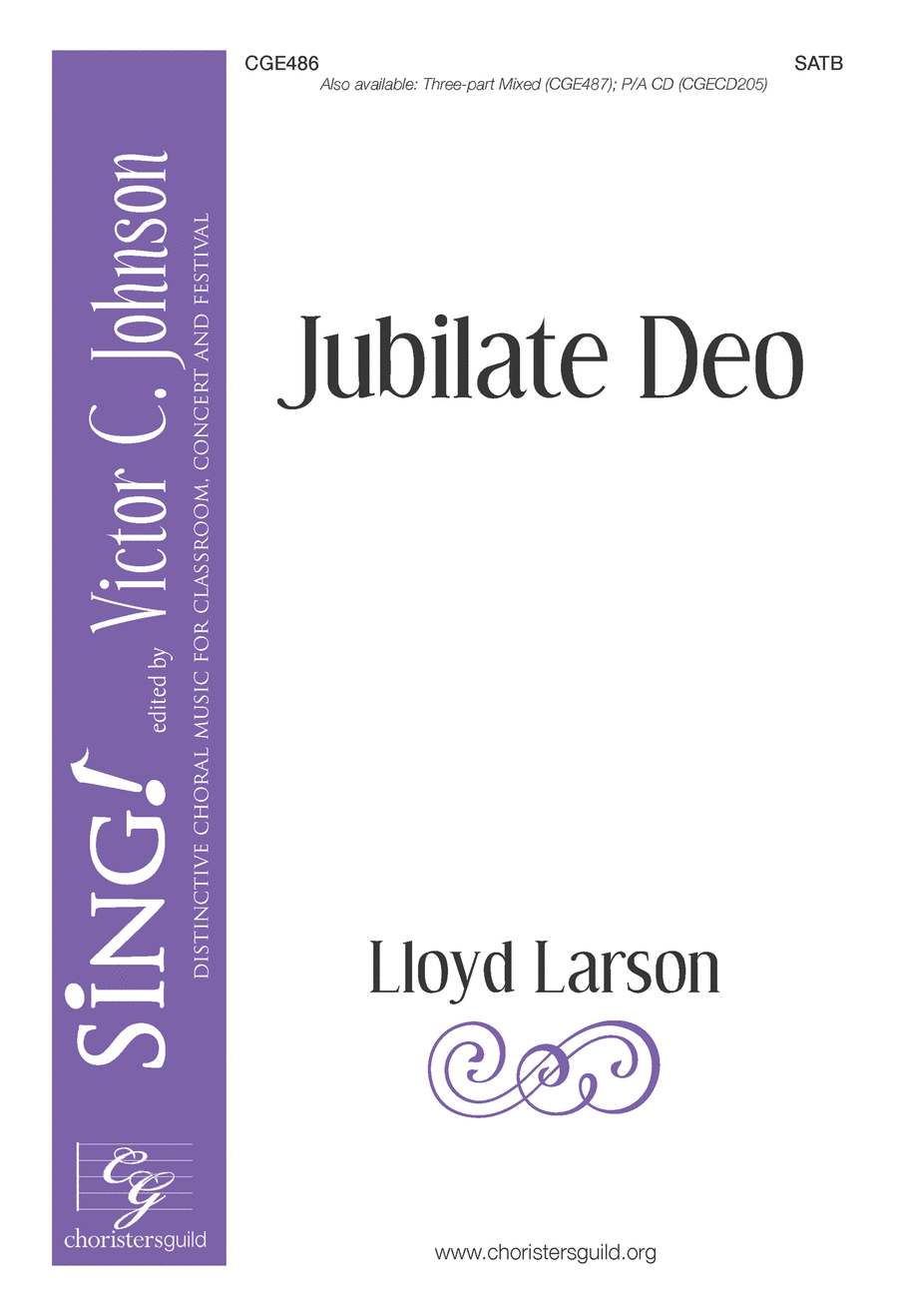 Jubilate Deo (SATB) Jubilate Deo (SATB) 4-Part scores gallery preview page 1