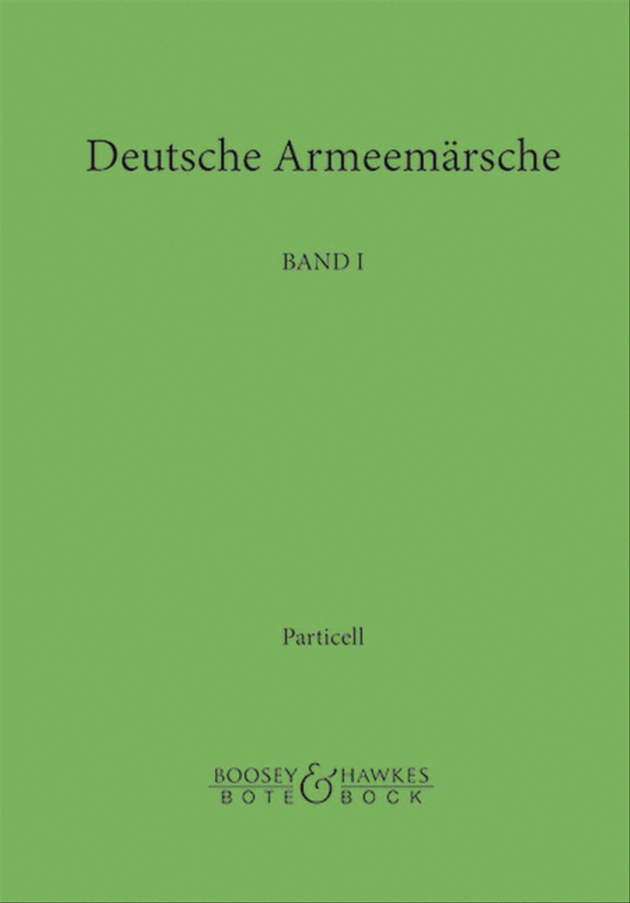 German Military March Band 1 Concert Band scores gallery preview page 1