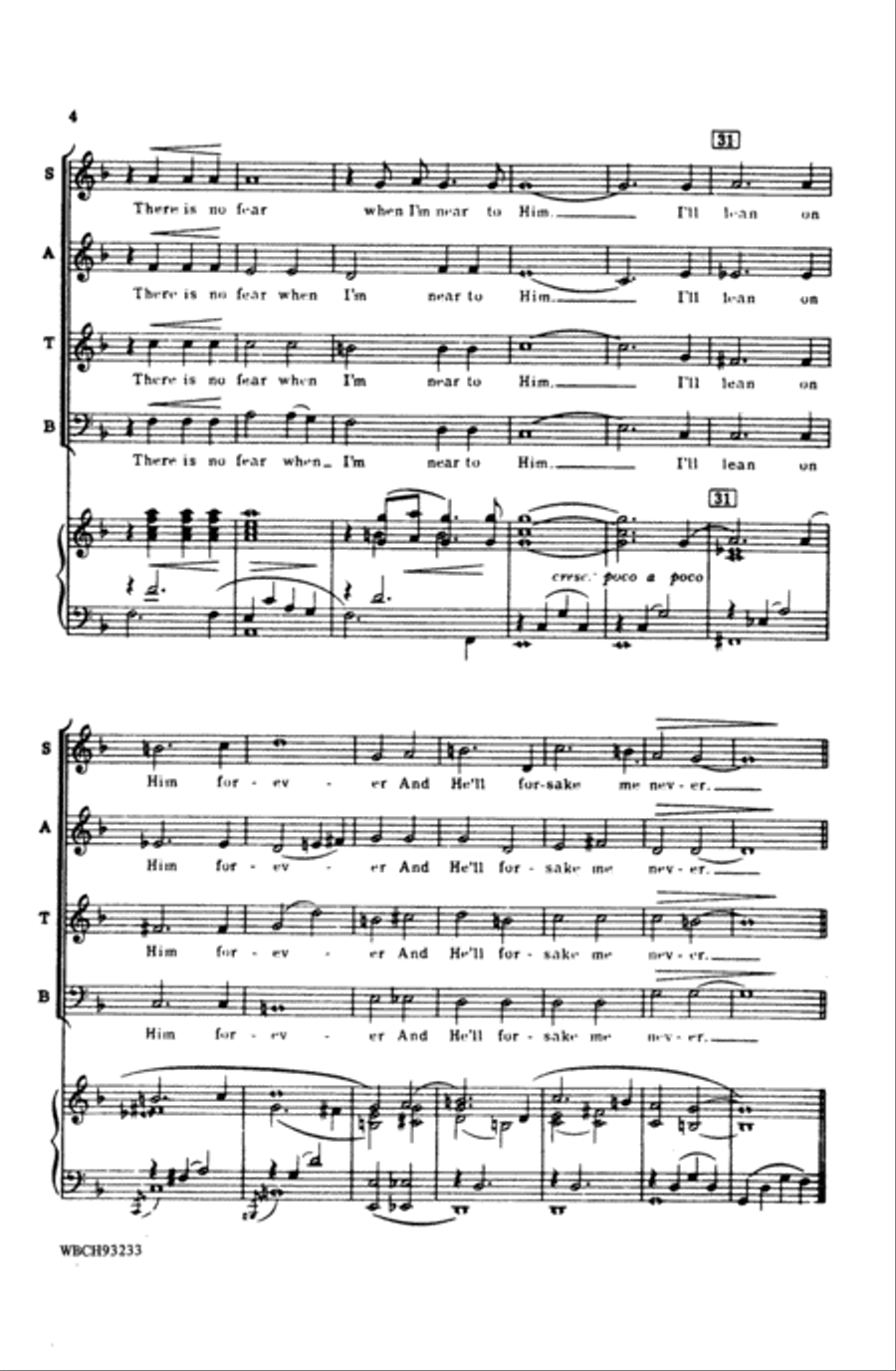 I'll Walk with God I'll Walk with God Choir scores gallery preview page 3