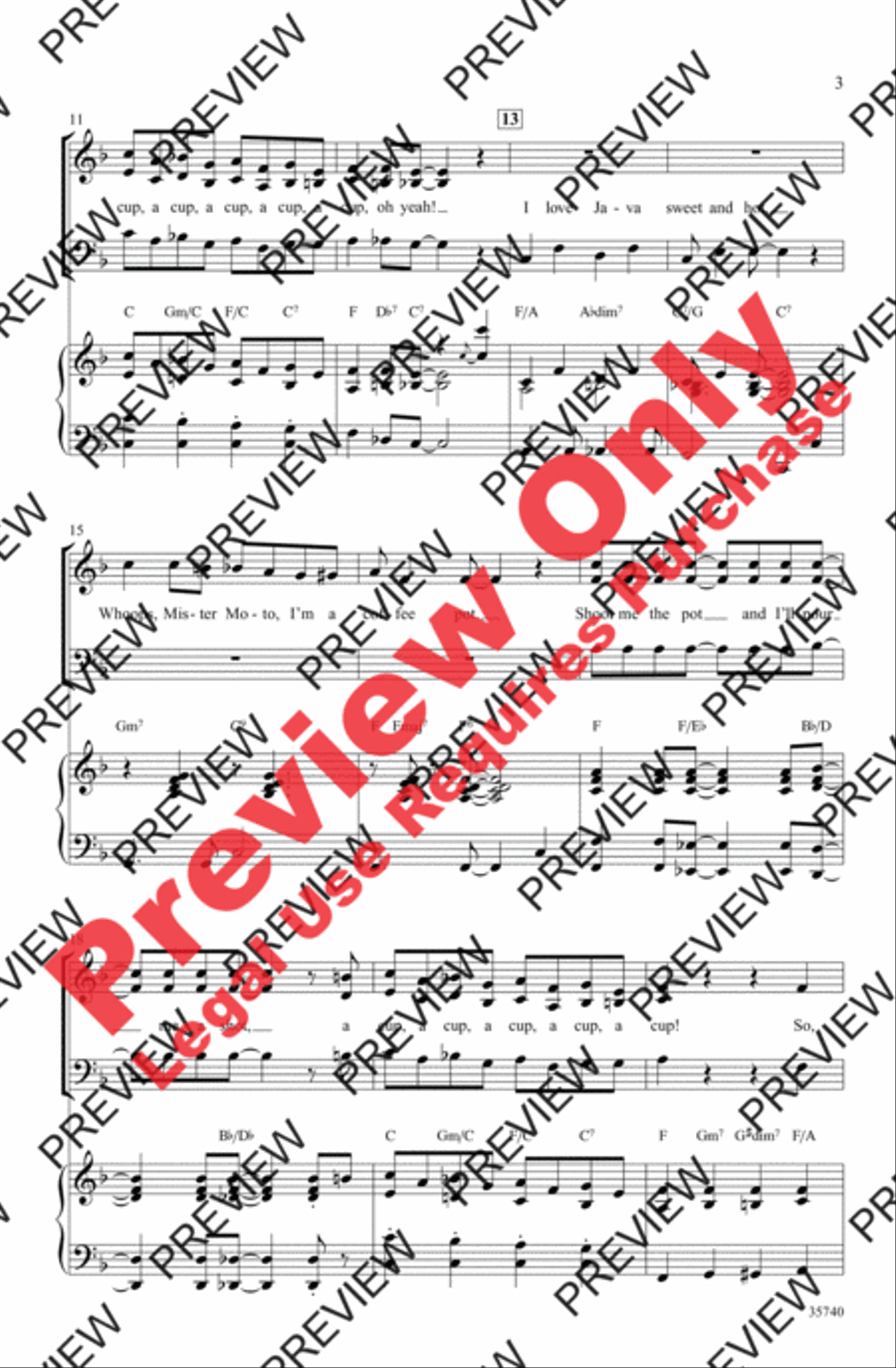 Java Jive 3-Part scores gallery preview page 3