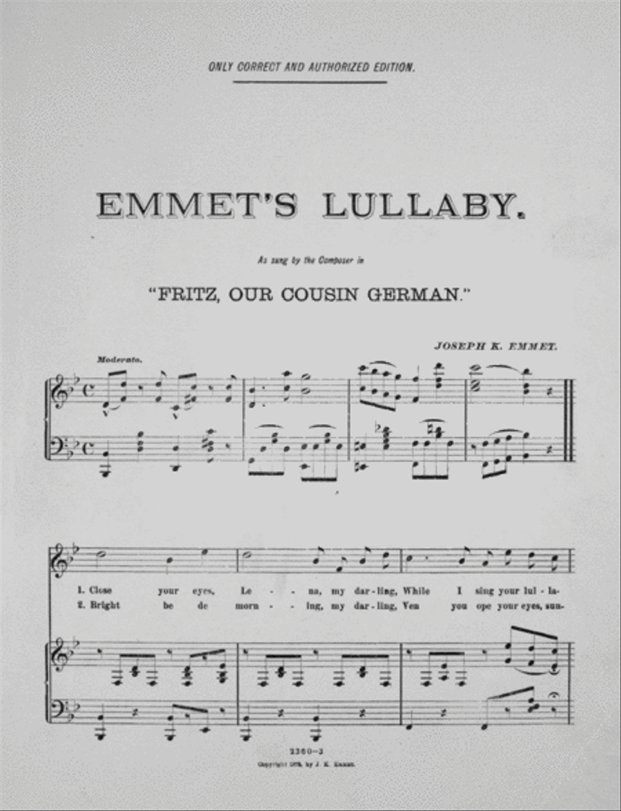 Emmet's Lullaby Voice scores gallery preview page 2