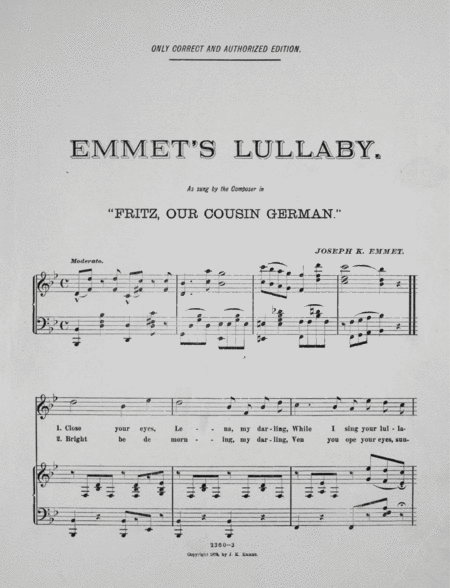 Emmet's Lullaby