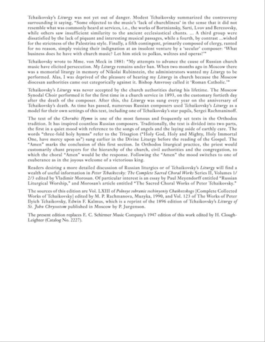 Cherubic Hymn [Kheruvimskaya] Divisi scores gallery preview page 2