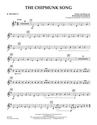 The Chipmunk Song - Bb Trumpet 2