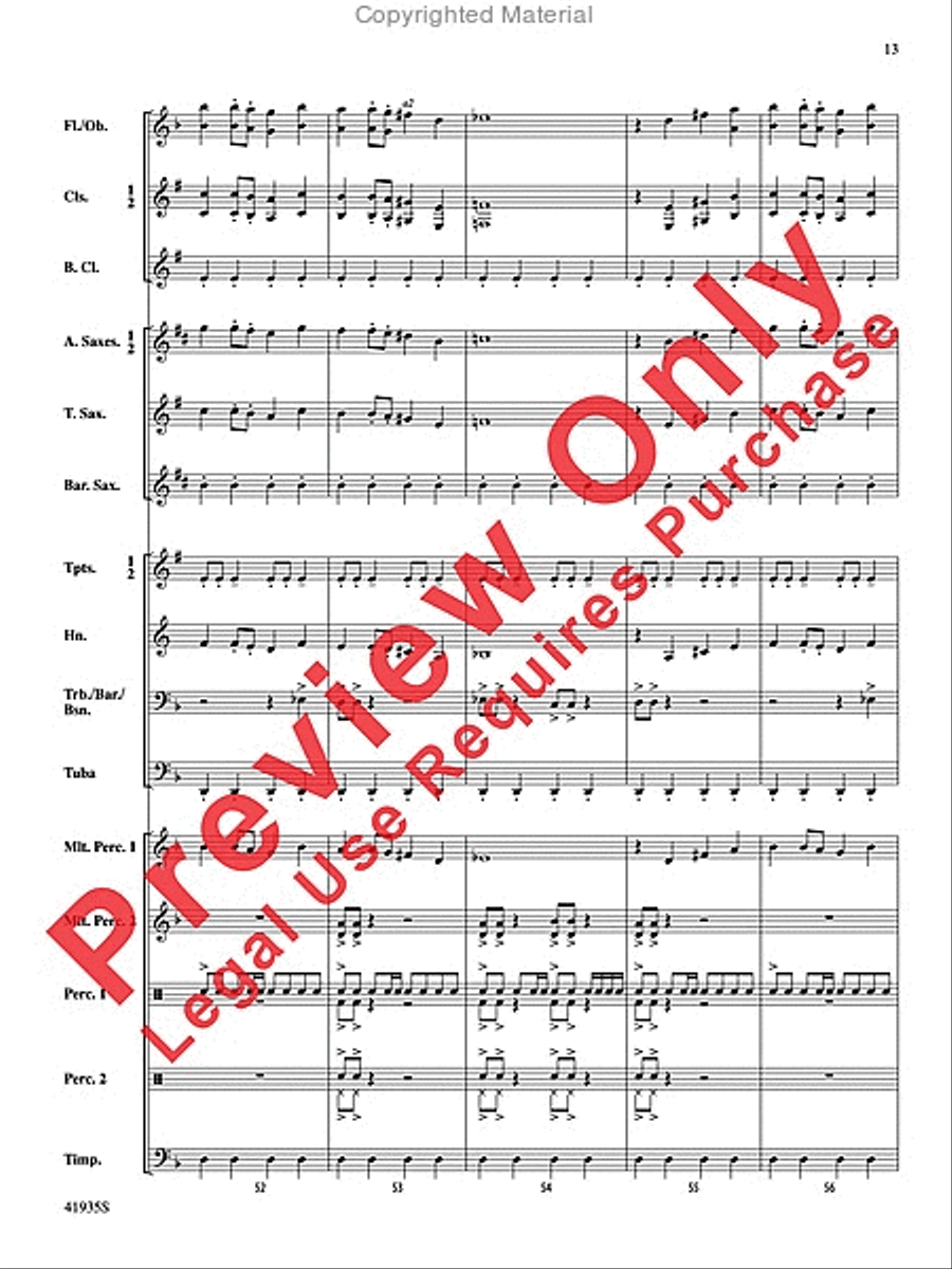 IronHeart Concert Band scores gallery preview page 13