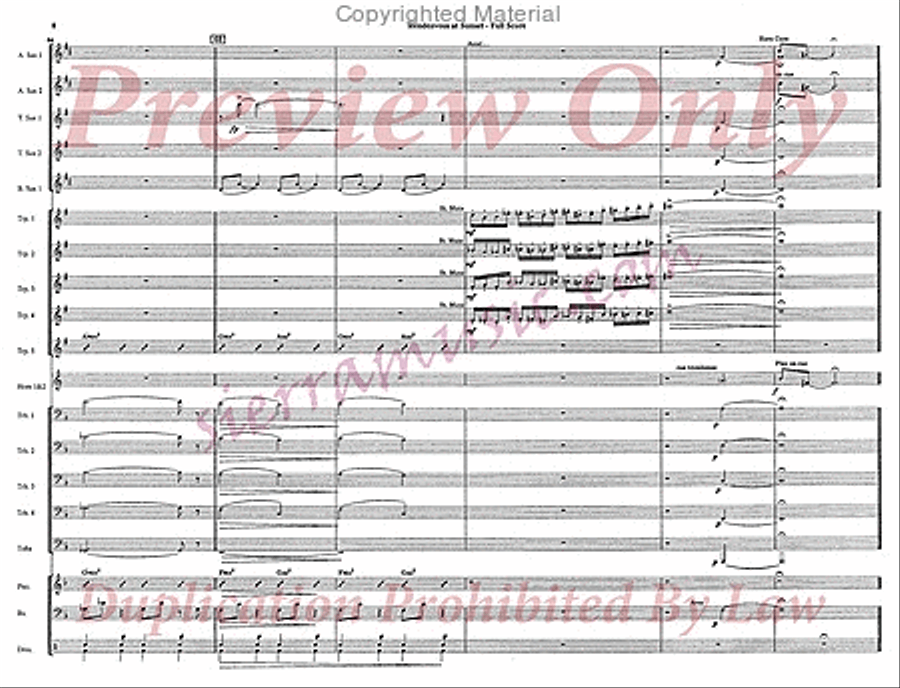 Rendezvous At Sunset Jazz Ensemble scores gallery preview page 9
