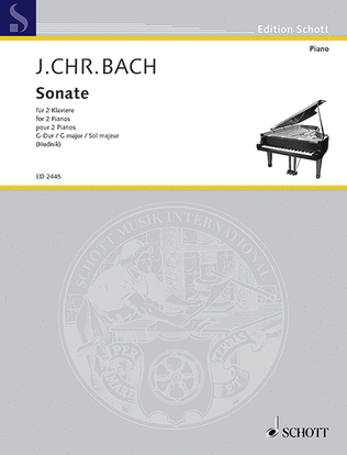 Book cover for Sonate G major