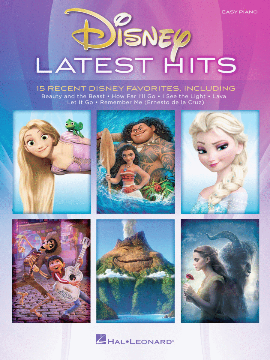 Disney Latest Hits Easy Piano scores gallery preview page 1