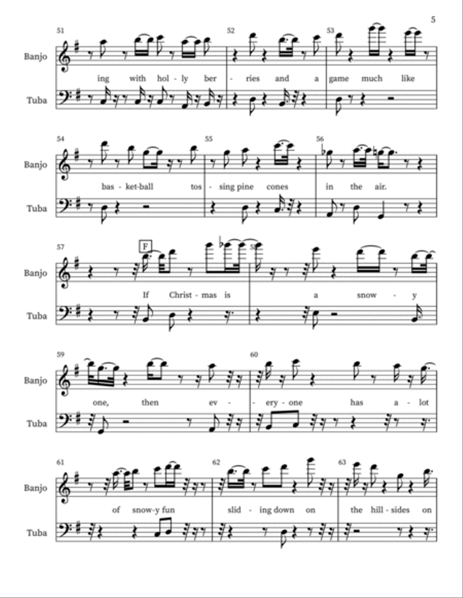 Christmas Fairy Tale Small Ensemble scores gallery preview page 5