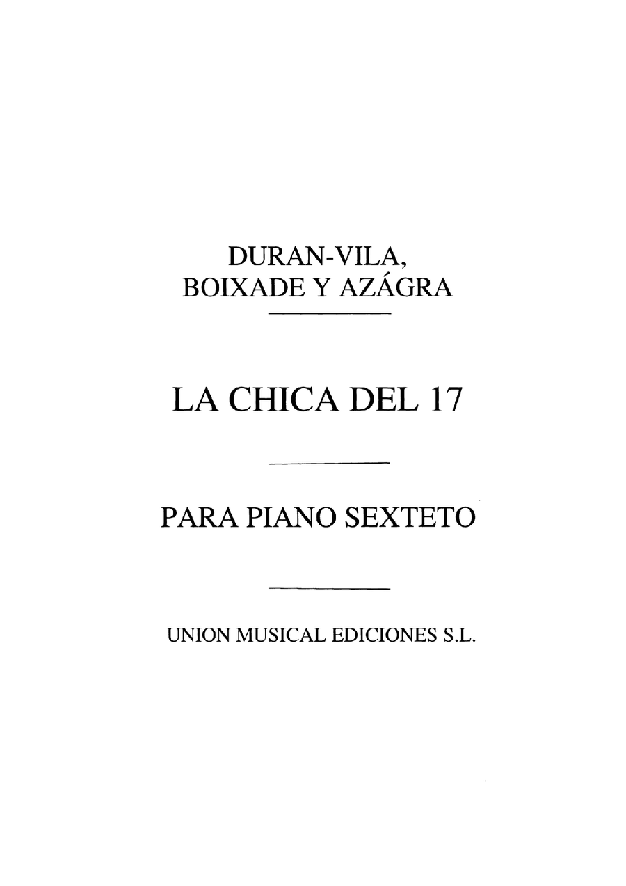 La Chica Del 17 Cancion