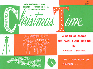Book cover for Christmas Time - 4th Ensemble Bb Book