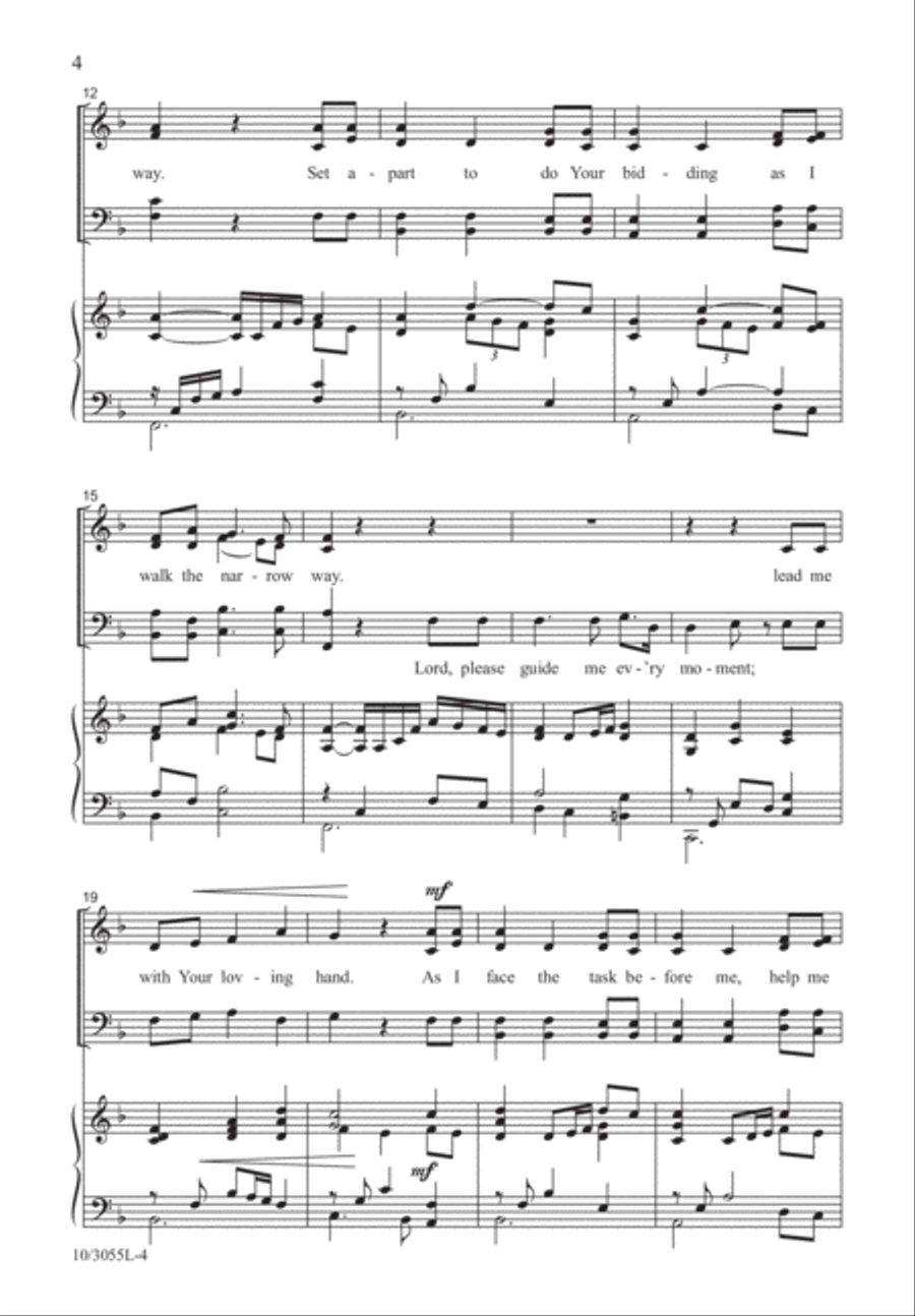 Called to Service 4-Part scores gallery preview page 4