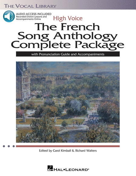 The French Song Anthology Complete Package - High Voice